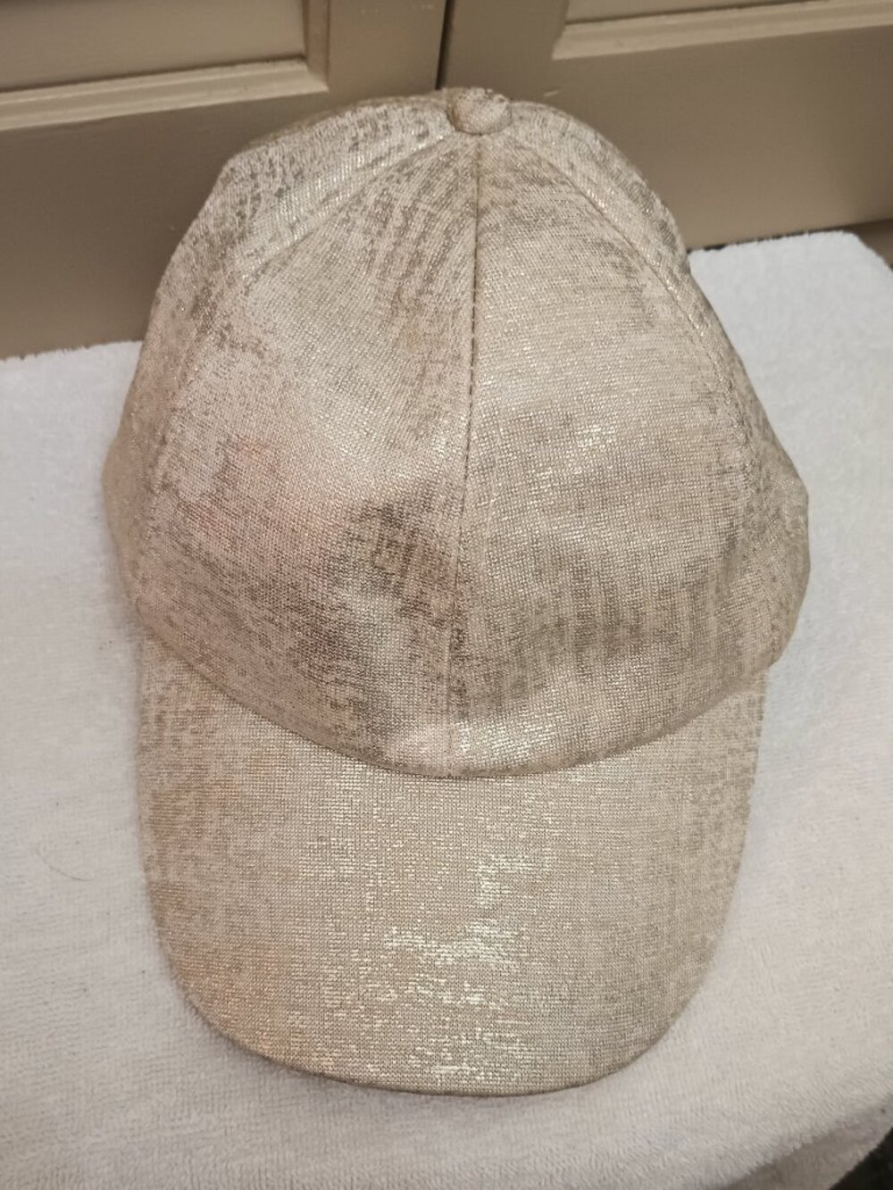 Gold Glitter Hat/Cap